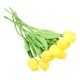 thumbnail image 3 of 10 tulipanes artificiales de imitación para decoración del hogar, 3 of 8
