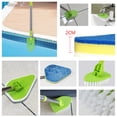 thumbnail image 4 of Keyohome Long Handle Scrub Cleaning Brush 3 in 1 Shower Cleaning Brush Retractable Multifunctional 180 Degree Rotating Triangle Cleaning Mop, 4 of 11