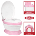 thumbnail image 3 of Baño Entrenador para Niños con Asiento Acolchado Antideslizante Diseño Realista - Rosa, 3 of 6