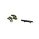 thumbnail image 5 of Árbol bonsái artificial,Bonsái artificial para decoración de escritorio o interior,Bonsái artificial,planta falsa en maceta.,Bandeja para servir,Bandeja para servir fruta,centro de mesa y, 5 of 8