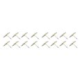 thumbnail image 4 of Conector de rodamiento de pesca Soidarity 10 piezas acero inoxidable 3 vías, 4 of 6