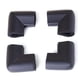 thumbnail image 3 of 16Pcs Esquina de Parachoques Protectores para Borde Table Seguridad de Bebes Negro, 3 of 5