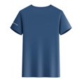 thumbnail image 4 of WIZUTIZ Men's Short Sleeve T-Shirt Summer Lightweight Breathable Quick-Dry Crew Neck Loose Outdoor Sports Top Reflective Detail for Running Hiking Daily Wear Mens Fashion, 4 of 6