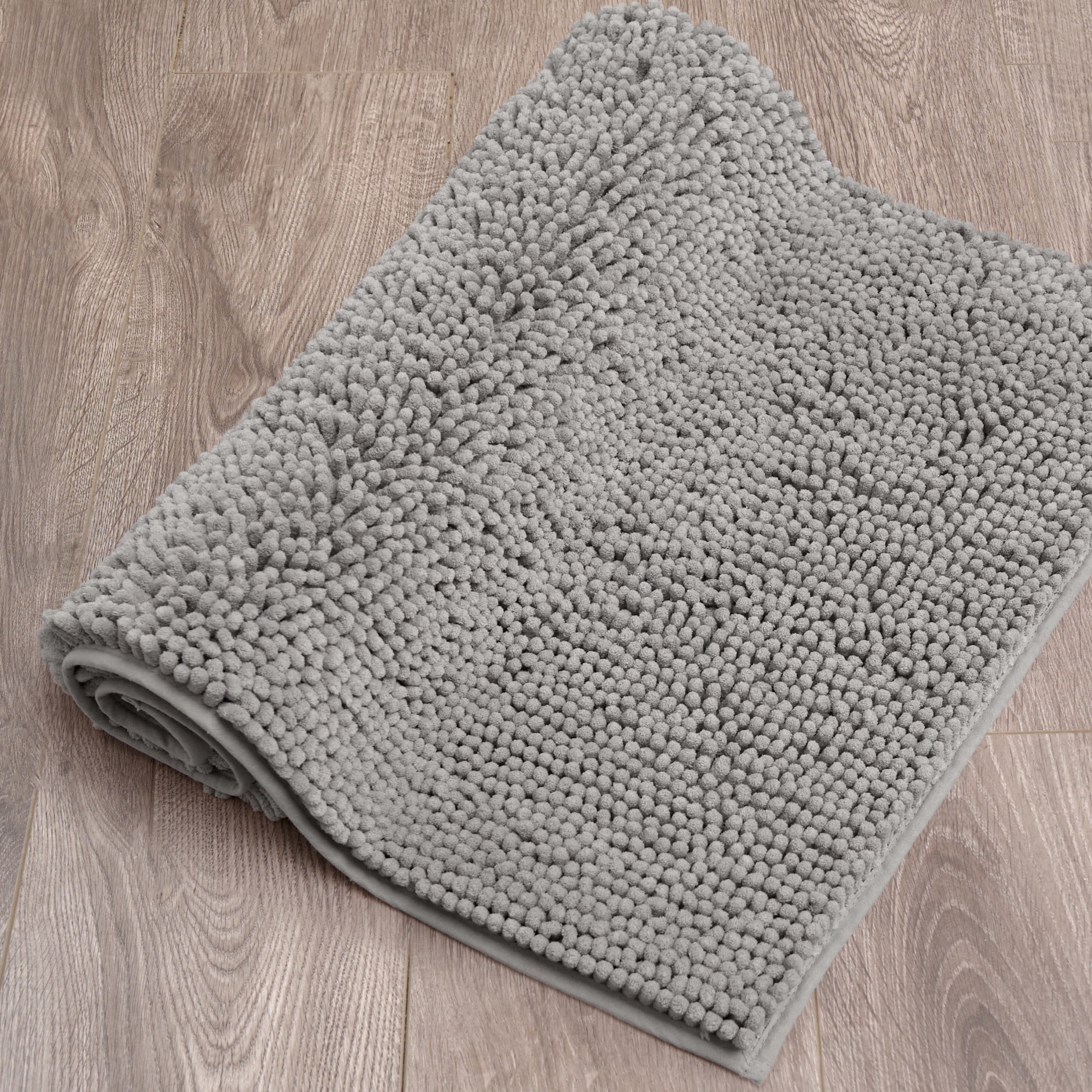 Resort Collection Chenille Plush Loop Bath Mats