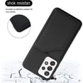 thumbnail image 5 of for Samsung Galaxy A53 5G Wallet Cover,Durable PU Leather Magnetic Closure Kickstand with Wrist Strap Credit Cards Pocket Shockproof Case for Samsung Galaxy A53 5G (Not 4G) YBFG Black, 5 of 14
