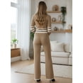 thumbnail image 3 of Set Mujer Pantalón Suéter Tejido Outfit Casual Chic, 3 of 5