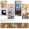 thumbnail image 4 of SIfdSeng Get it Fast Autumn Pumpkin and Maple Leaf Printed Table Runner Thanksgiving Atmosphere Tablecloth for Dining Table and Tv Cabinet Café Cover Cloth, 4 of 8