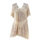 thumbnail image 4 of Traje de baño Prolriy para mujer, pareo de baño, pareo de crochet con dobladillo dividido, pareo de baño, pareo de playa, pareo de baño para mujer, beige A, 4 of 7