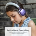 thumbnail image 3 of Puro Sound Labs PuroQuiet Plus Volumen limitado Auriculares supraaurales Bluetooth con cancelación activa de ruido – Auriculares livianos para niños con micrófono incorporado – Sonido más seguro Calid, 3 of 5