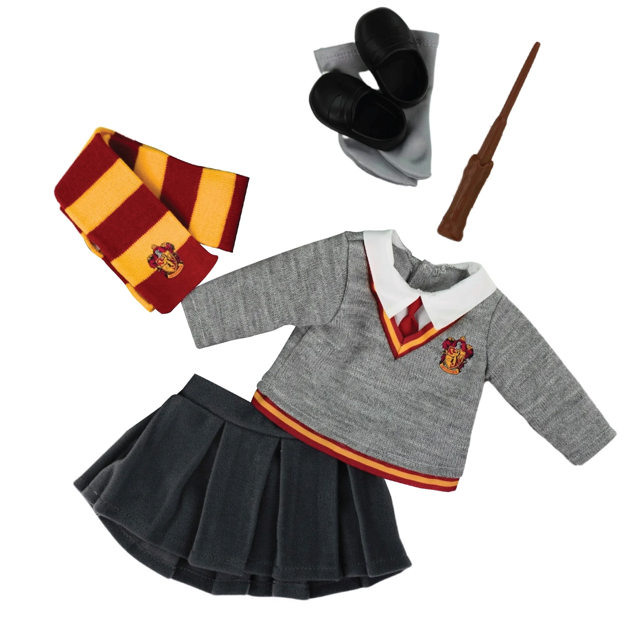 My Life As Harry Potter Hogwarts House Fashion Set for 18-Inch Dolls, 24 Pieces