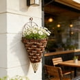 thumbnail image 5 of Jardinière Suspendue Décorative en Métal Résistante aux Intempéries, Robuste et Spacieuse pour Intérieur et Extérieur, Jardin, Patio, Mur, Balcon, 5 of 5