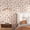 Colorful1, variant on Toile de Jouy wallpaper.vintage pastoral countryside scene with elegant floral decorative elements style.suitable for interior walls or wall cabinets.