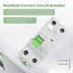 thumbnail image 5 of AC 2P 6KA RCCB RCD 230V Disyuntor de Corriente Residual Disyuntor Diferencial Interruptor de Seguridad TORD4-63, 2P 16A 10MA, 5 of 5