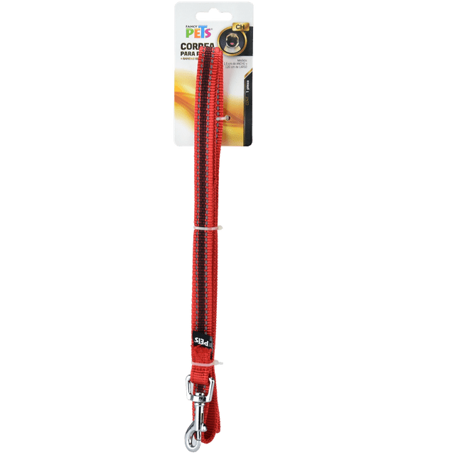 Correa Ch C/Ultra Grip Y Bandas Reflejantes Rojo CH