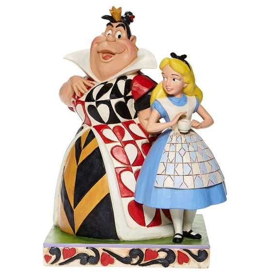 Jim Shore Alice & Queen of Hearts Disney Traditions