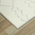 thumbnail image 5 of Balta Reeves Moroccan Trellis Area Rug Grey 4'6" x 6' 4' x 6' Silver, Cream, 5 of 5