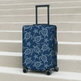 thumbnail image 6 of Zufioo Sea Turtle Print Luggage Case Protective Cover, Zippered Anti-scratch Luggage Case Cover, Suitable for Travel, Business, Unisex-X-Large, 6 of 7
