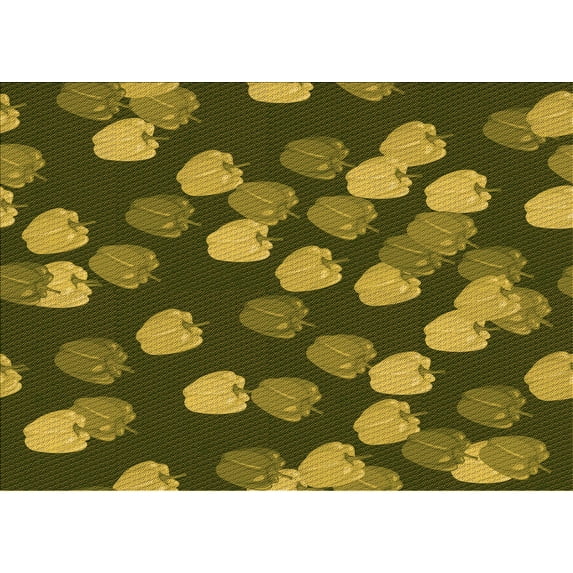 Ahgly Company Machine Washable Indoor Rectangle Transitional Chocolate Brown Area Rugs, 3' x 5'