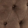 thumbnail image 4 of Linon Hudson Round Rolling Ottoman, 4 of 5