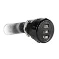 thumbnail image 2 of Tholdsy 2 uds cerradura de contraseña mecánica de aleación de Zinc de 3 dígitos para armario buzón buzón negro (20mm/0,79 pulgadas) Electrónica, 2 of 6