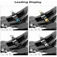 thumbnail image 4 of Yazoeia Bike Disc Brake Screw Threaded Pins,4PCS M4 TC4 Titanium Alloy Bike Disc Brake Caliper Screw Oil Disc Threaded Pin for Mountain Bike CJC912-134864, 4 of 7