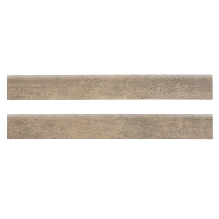 MSI Metropolis Taupe 3 In. X 24 In. Bull Nose Wall Tile