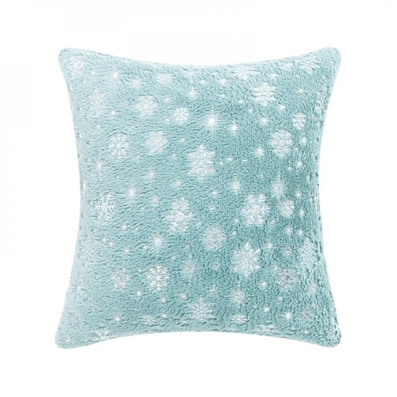 Promotion Clearance 2PCS Christmas Pillowcase Snowflakes Pattern Throw Pillow Covers Xmas Decorative Farmhouse Pillowcase Home Decor