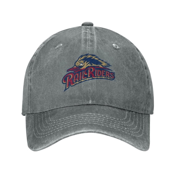 Scranton Wilkes Barre Railriders Hat Adult Adjustable Classic Washed Casquette Cap Hat Baseball Cap