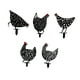 thumbnail image 4 of 5 estacas para jardín de gallinas, decoración para exteriores, regalos de gallinas, adornos, de jardín, silueta de gallina para jardinería, 4 of 8