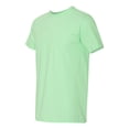 thumbnail image 2 of Gildan Mens Softstyle T-Shirt, M, Mint Green, 2 of 3