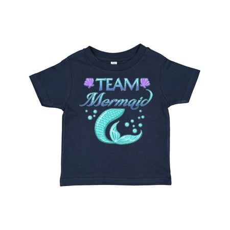 

Inktastic Team Mermaid Gift Toddler Boy or Toddler Girl T-Shirt
