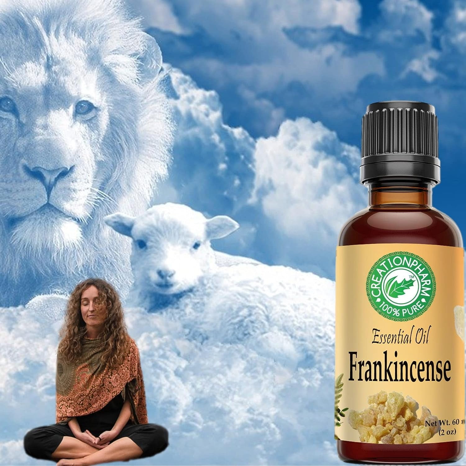 Frankincense Essential Oil 2 Oz Aceite esencial de incienso