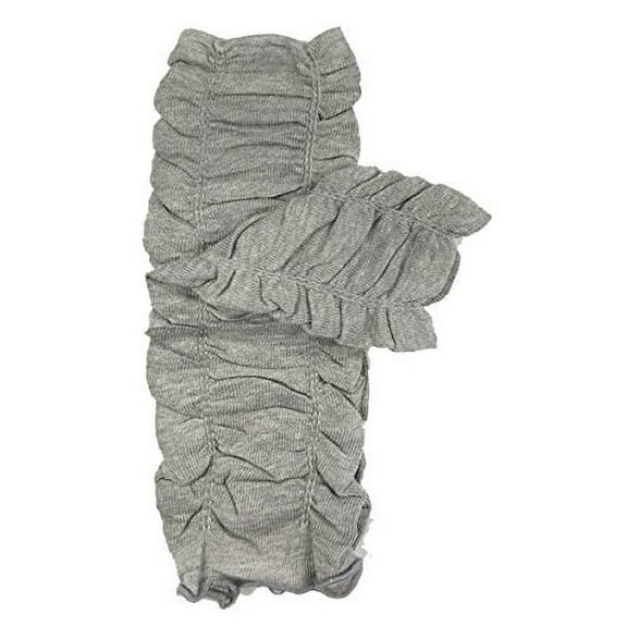 ALLYDREW Solid Baby Leg Warmer & Solid Toddler Leg Warmer for Boys & Girls, Scrunch Gray