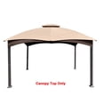thumbnail image 4 of APEX GARDEN RIPSTOP Replacement Canopy Top for Lowe's Allen Roth 10'x12' Gazebo #GF-12S004BTO/GF-12S004B-1, 4 of 6
