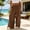 Brown wide leg lounge pants with pockets a1, variant on Cagogo Women's Wide Leg Drawstring Flowy Lounge Pants with Pockets Casual Beach Vacation Long Pants Loose Elastic Waisted Summer Travel Trousers, Army Green M