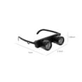 thumbnail image 3 of IMossad Hands-Free Binocular Glasses, 3X Magnification Eyeglasses for Fishing, Bird Watching, and Outdoor Activities, 3 of 7
