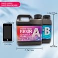 thumbnail image 4 of 4-Set Epoxy Resin AB Glue -Bubble-Free Casting Resin -312oz Bulk Supply, 4 of 7