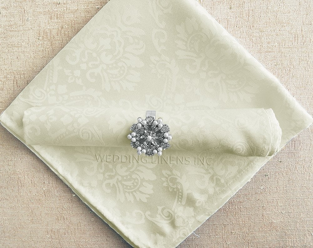 Details about   10PCS Square Polyester Cloth Linen Dinner Table Napkins New Solid Color 17" 