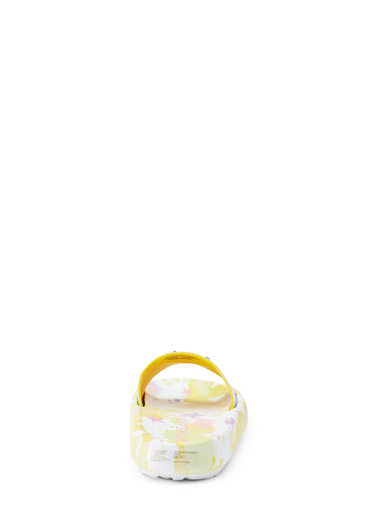 Pokemon Little and Big Girls Slide Sandals