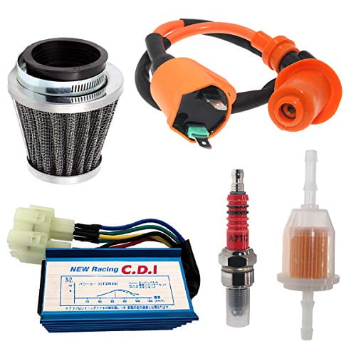 Ignition Coil CDI Spark Plug Air Filter GY6 50cc-150cc Scooter ATV Go Kart Moped 