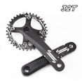 thumbnail image 1 of MYG Square Taper Crankset Chainring 104BCD 32T 34T 36T 38T Narrow Wide Tooth, 1 of 9