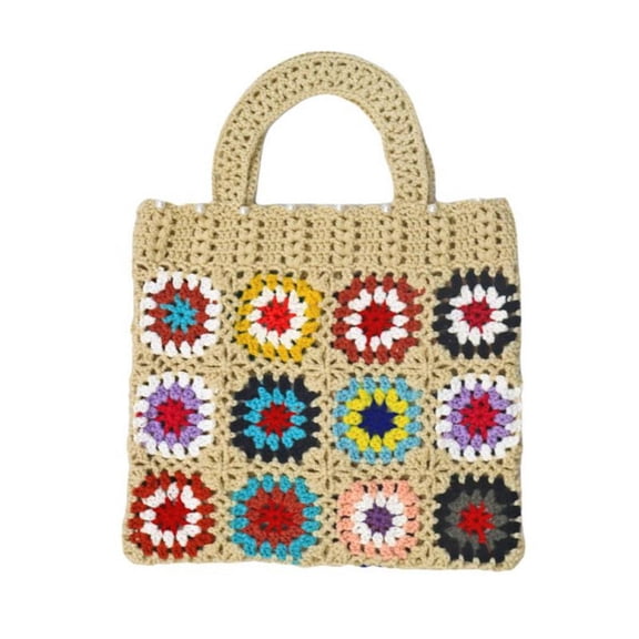 Women Vintage Embroidered Ethnic Tote HandbagsTravel Handbag Shoulder Bag