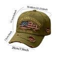 thumbnail image 3 of itvber 250 Anniversary Usa Hat,Ball Caps for Men,250th Anniversary Usa Hat,United States 250th Anniversary Hat Bald Printed Patriotic Baseball Cap For Men Women,America 250 Tribute 1 Pack, 3 of 7