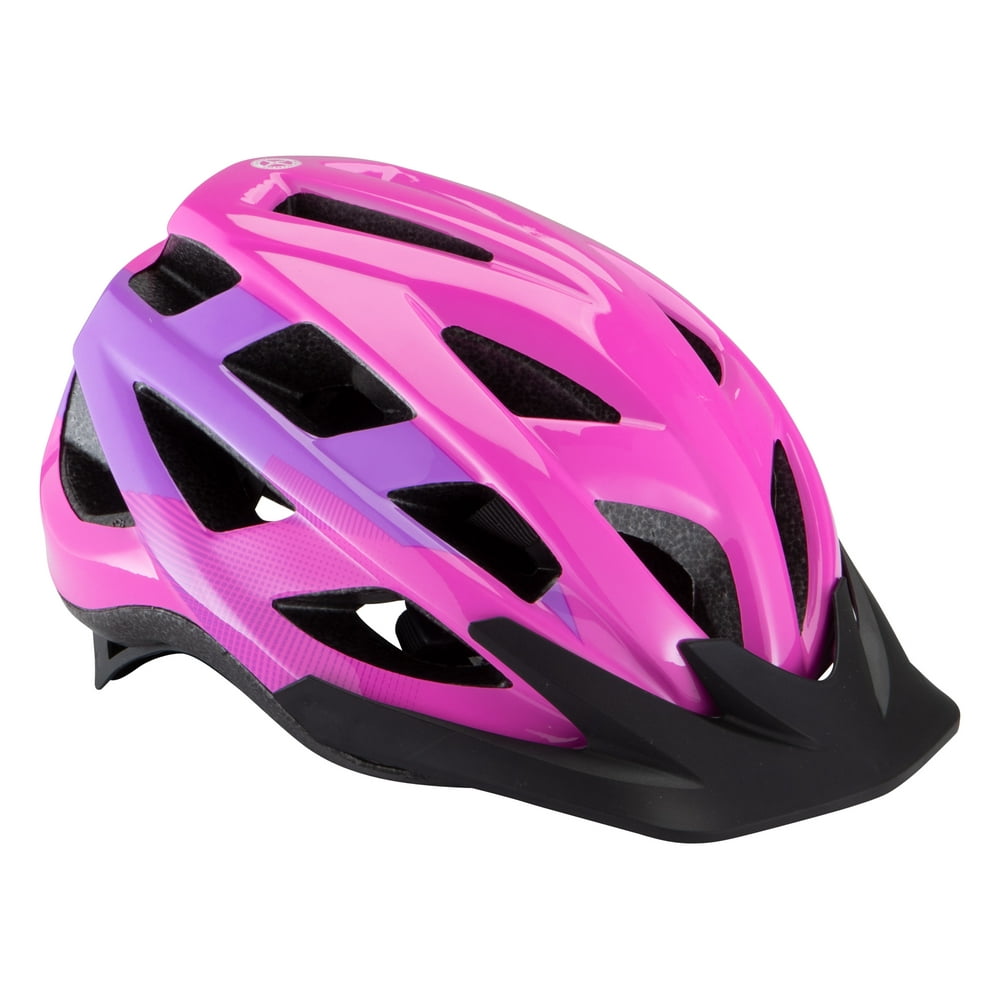 Schwinn Breeze Child Bicycle Helmet, ages 3 to 7, purple, pink