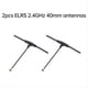 thumbnail image 2 of 2 Antenas ELRS de 2,4 GHz, Antenas de Transmisión de Alta Velocidad de 40 mm para Modelos de Aviones de Control Remoto FPV A, 2 of 6