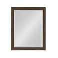 thumbnail image 1 of DesignOvation Beatrice Miroir Mural Encadré, 21x27, Brun Noyer, 1 of 2
