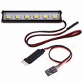 thumbnail image 1 of Rc Techo del Coche Led Barra de Luz 70mm Reflector de Luz para 1/10 Trxxas Trx4 Trx6 G63 para Axial Scx10 D90 Crawler, 1 of 5