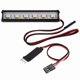 thumbnail image 1 of Rc Techo del Coche Led Barra de Luz 70mm Reflector de Luz para 1/10 Trxxas Trx4 Trx6 G63 para Axial Scx10 D90 Crawler, 1 of 5