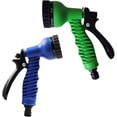 thumbnail image 3 of Adjustable 7 Modes Hose Nozzle Spray Water Gun for Car Washing Garden Watering Hand Tools Gadgets Blue, 3 of 7