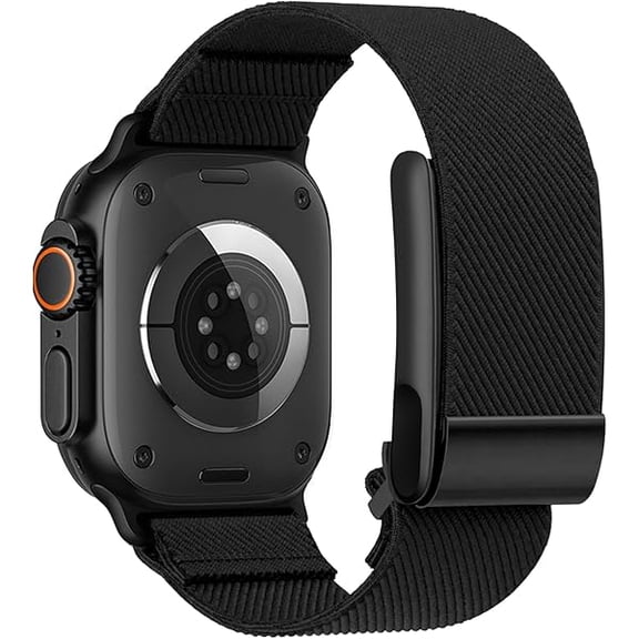 xixishop Hybrid-Band for Whoop-5.0 & Apple-Watch-Combo-Band - Stretchy Nylon Hybrid Straps for Whoop 5 & Apple watch Ultra/10/9/8/7/6/5/4/3/2/1, Breathable,Comfortable, Washable, Durable